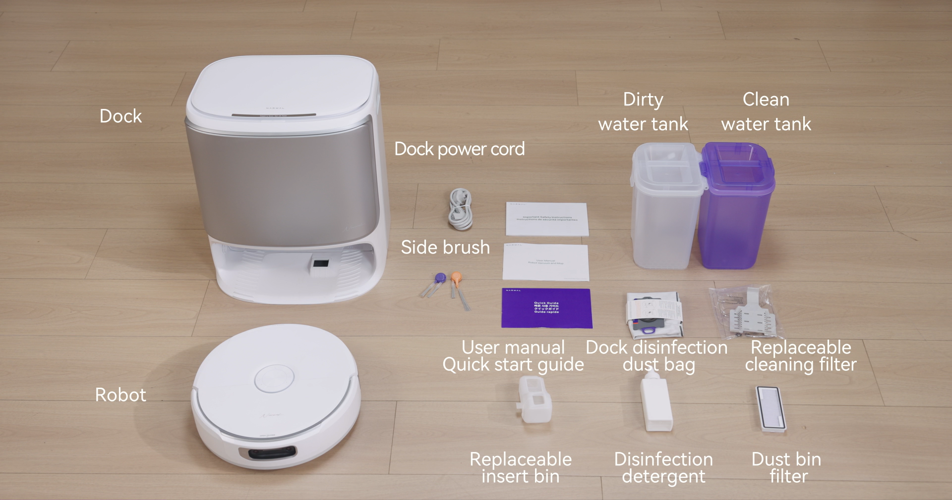 What's in the Box | Narwal Flow – Narwal Robotics